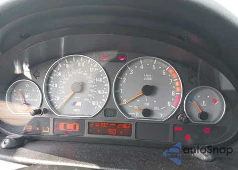 2003 BMW M3 from USA, damaged, VIN WBSBL93493JR22955